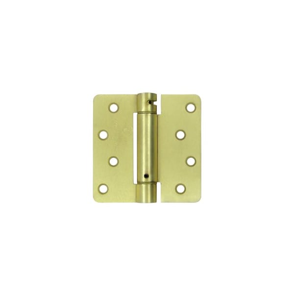 DSH4R44 Spring Hinge Brushed Brass, 10PK